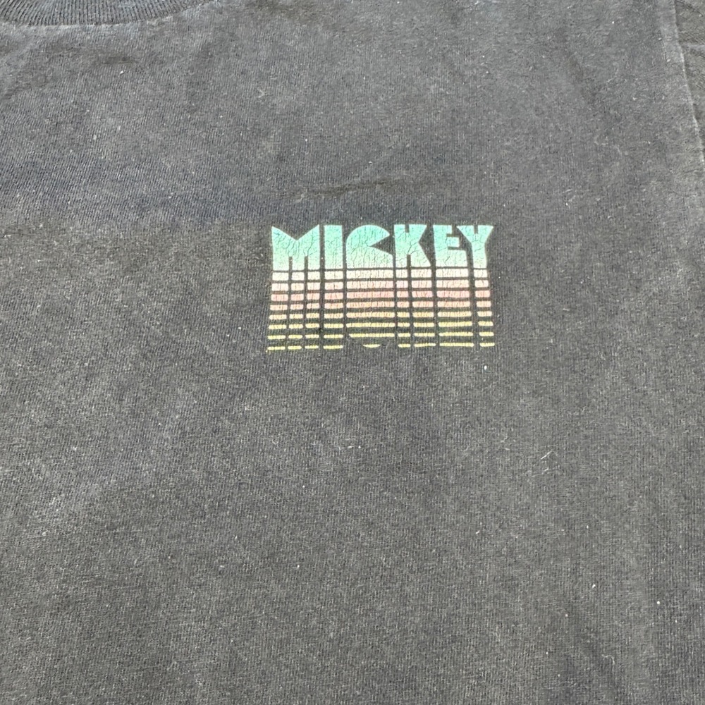 Disney Mickey Mouse NEFF Graphic T‎ Shirt Black Men's Size Medium - Picture 3 of 7
